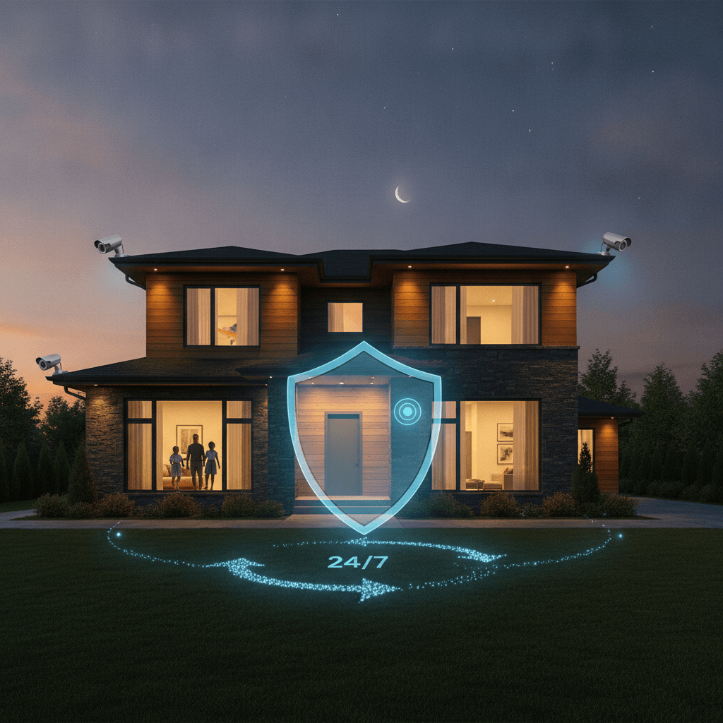 Secure Your Home with Round the Clock Monitoring Secure Your Home with Round the Clock Monitoring